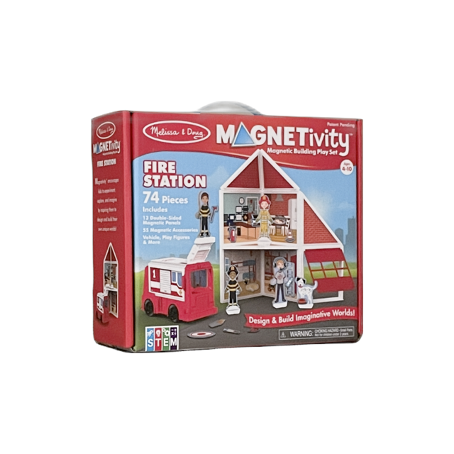 Melissa & Doug Magnetivity Magnetic Building Play Set – Pizza