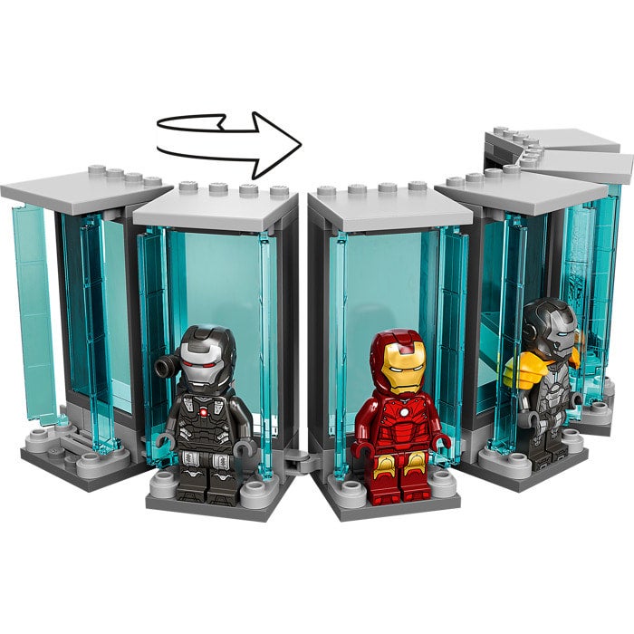 LEGO Marvel Studios Infinity Saga Iron Man Armory Set 76216 - US