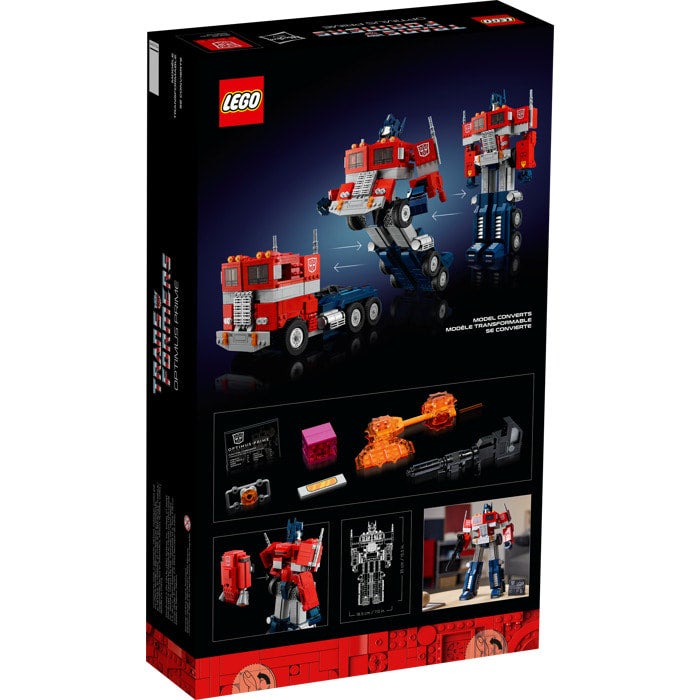 Optimus Prime 10302, LEGO® Icons